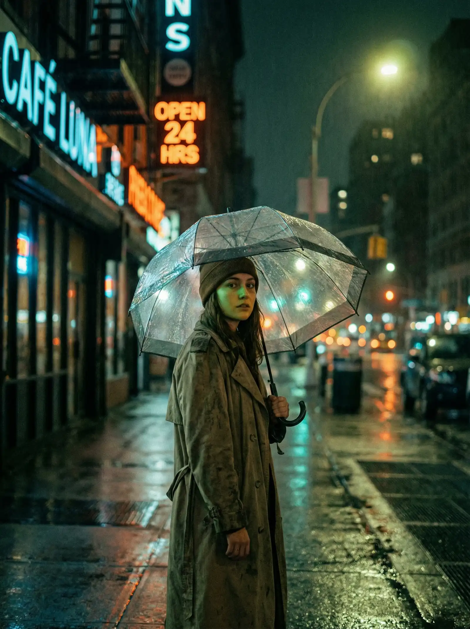 新金瓶酶 本周佳作 - 雨夜独行